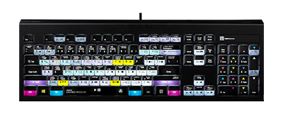 Colourist Bundle ASUS ProArt PA247CV + DaVinci Resolve 17 + Resolve Speed Editor + Tangent Ripple + Logickeyboard ASTRA
