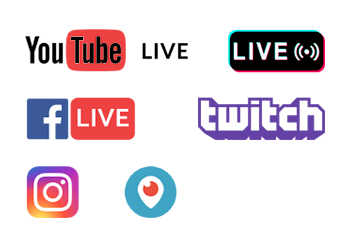 streaming platorm logos