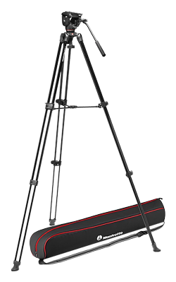 Manfrotto Video Alu Tripod With 500X Fluid Head