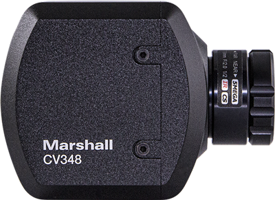 side view of the Marshall CV348 Compact POV Camera