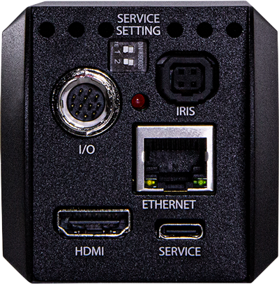 rear view of the Marshall CV370 Compact POV Camera