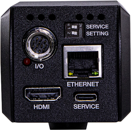 rear view of the Marshall CV570 Miniature UHD Camera