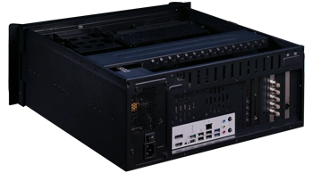 Rear angled view of MMG Axis showing rear connectivity