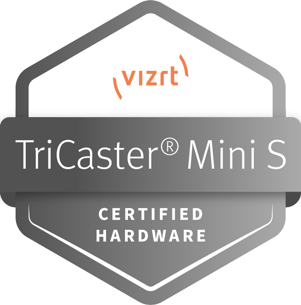 tricaster certified hardware logo