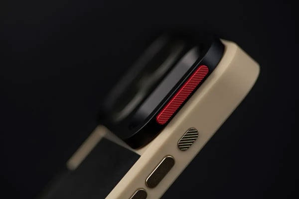 cinebloom filter attached to a moment phone case