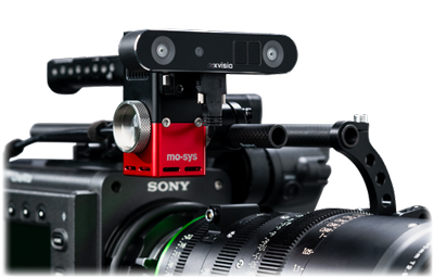 mo-sys visionmax attached to camera
