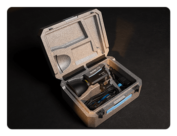 nanlite fc 120b in carry case