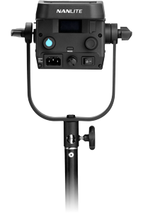 Nanlite FS-150B rear screen and controls