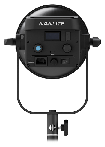 rear view of the nanlite fs300c
