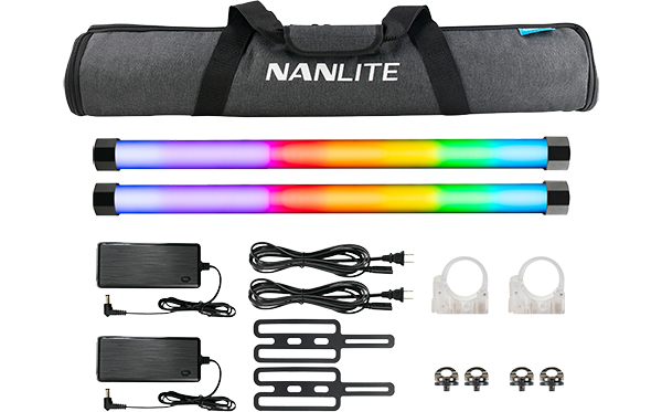 Nanlite PavoTube II 15X 2 Light Kit LED RGBWW Studio lighting kit