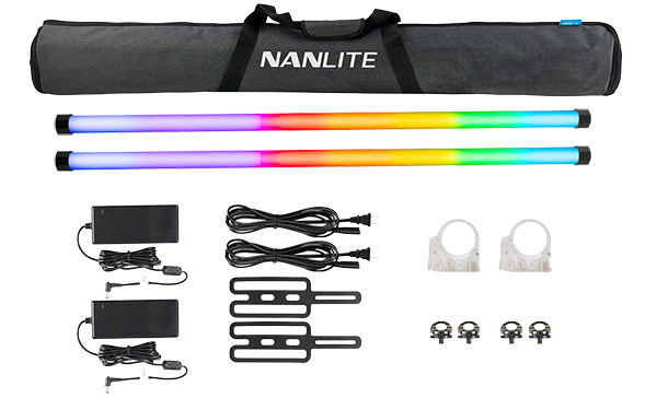 Nanlite PavoTube II 30X 2 Light Kit LED RGBWW Studio lighting kit