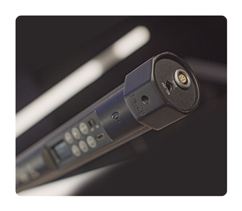 close up of the nanlite pavotube showing the mount