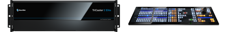 NewTek TriCaster 2 Elite + 2 Stripe Control Panel Bundle LN137385 ...
