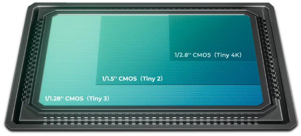 angled view of the obsbot tiny sensor