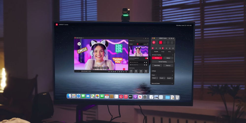 obsbot tiny ready for a live stream