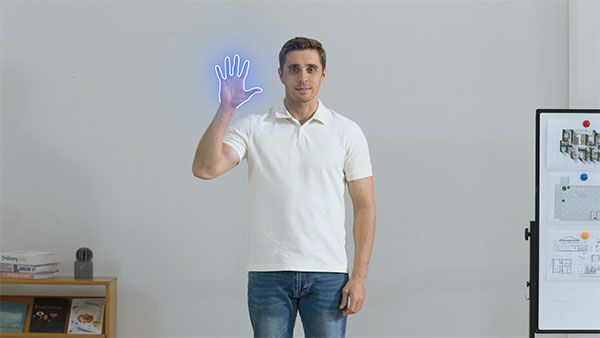 obsbot tiny se lock gesture