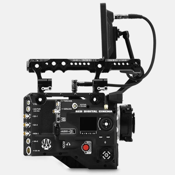 side view of a optitrack camera