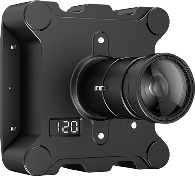 angled view of the versaX 3d camera