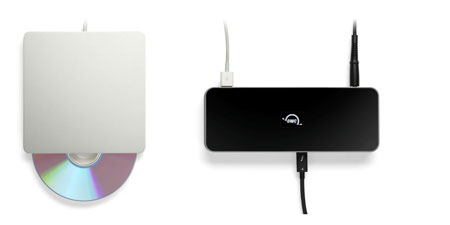 thunderbolt dock superdrives