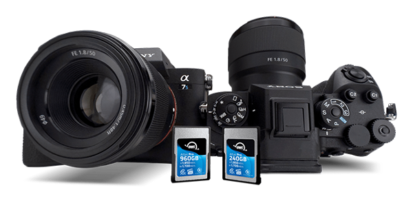 OWC Atlas Pro range with cameras in the background