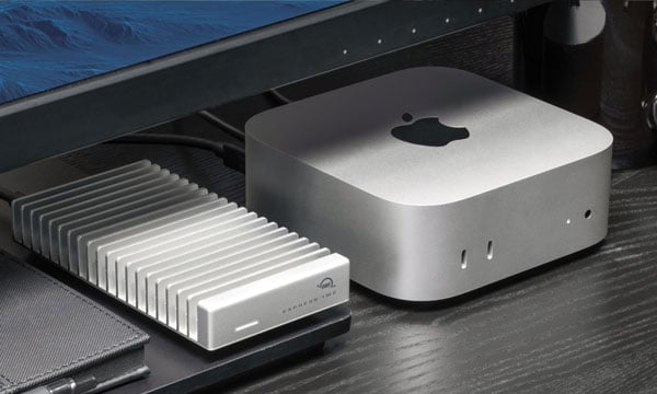 owc drive connected to a a mac