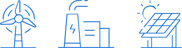 OWC Energy logos in blue