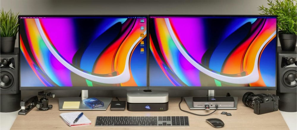 desktop etup using the owc ministack