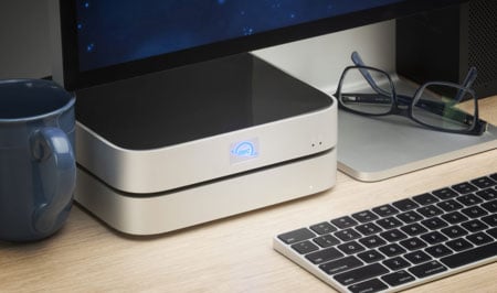 owc ministack on a desk