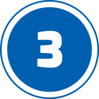 blue 3 icon