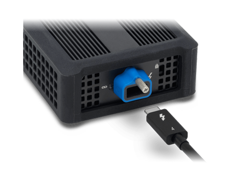 rear view of the owc ethernet adapter