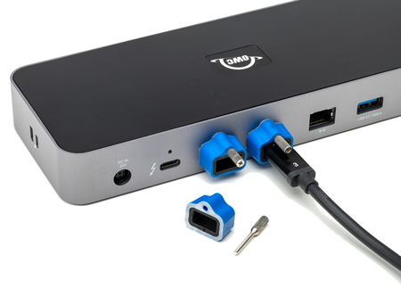 rear view of the owc thunderbolt cable