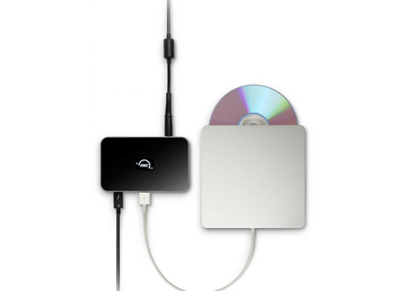 apple drive connected to the owc thunderbolt hub