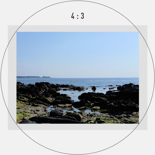 sample image of a rugged rocky coastline