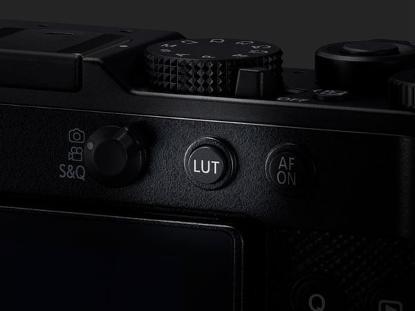 LUT button on the lumix l10 camera