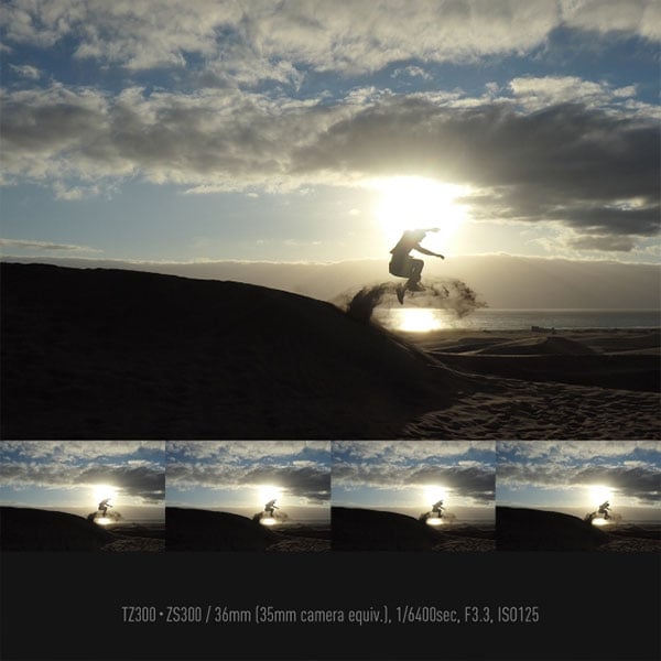 panasonic lumix camera 4k30 footage breakdown
