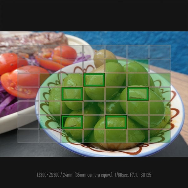 adjusting the focus of an image of a bowl of fruit after the shot has been taken with the panasonic lumix camera