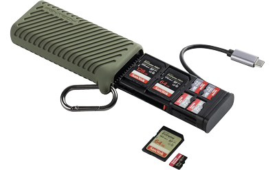 PGYTECH CreateMate High Speed SD Card Reader and Case