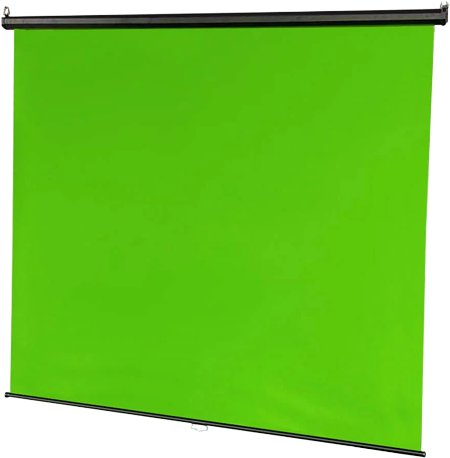 PixaPro 1.8 x 2m Wall-Mounted Retractable Chroma Key Green Foldaway Backdrop