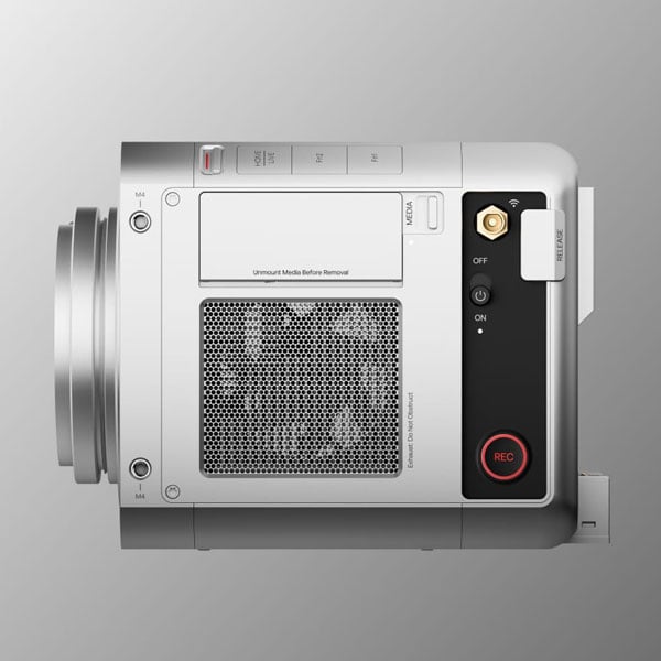 side view of the pixboom camera