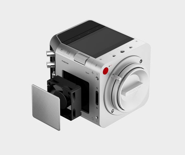 breakdown of the pixboom camera cooling system