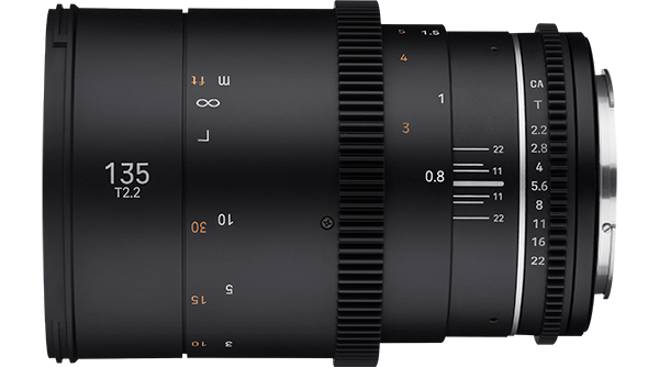 Samyang VDSLR MK2 135mm T2.2 Prime telephoto Cine Lens MFT M4/3 Mount