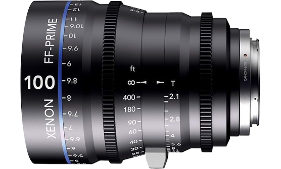 Schneider 100mm T2.1 Xenon FT Full-Frame DSLR Lens