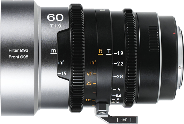 Sirui IronStar T1.9 1.5x Anamorphic Full Frame Cine Three-Lens Kit