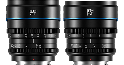 Sirui Night Walker T1.2 Cine 2-Lens Set 16mm + 75mm