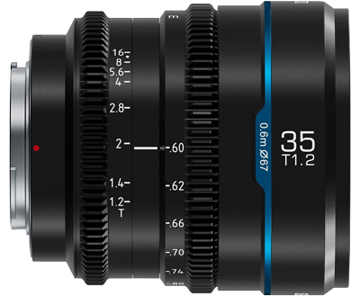 Sirui 35mm Night Walker T1.2 Cine Lens