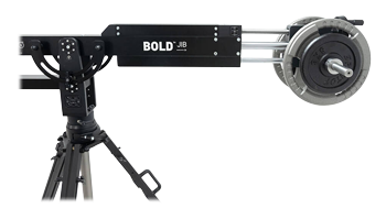 close up of the Slidekamera Bold Jib counterweight
