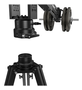 close up of the Slidekamera Bold Jib mount