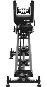 Slidekamera heavy bullhead mounted onto atlas modular slider