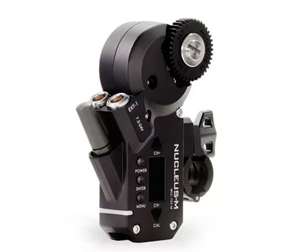 titla nucleus lens control system on white background