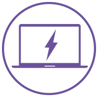symbol showing laptop charging, Sonnet Echo 13 Triple 4K Display Dock